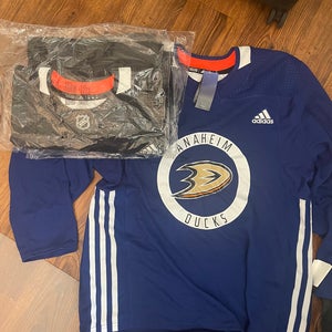 New Pro Stock Anaheim Ducks Practice Jerseys