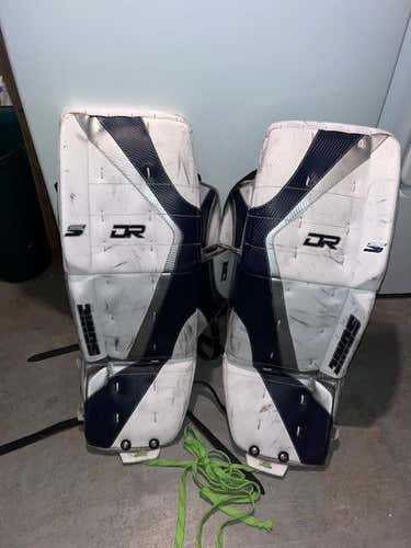 Used Small D&R Goalie Leg Pads
