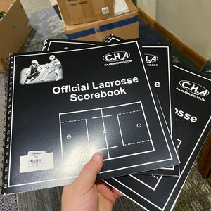 Lacrosse score books X5
