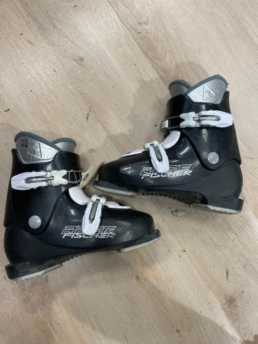 Used Kid's Fischer Race Jr 20 Ski Boots 261mm