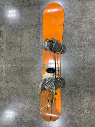 Used Rossignol Proline 164 CM Snowboard With Bindings