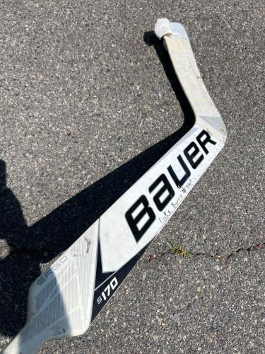 Used Intermediate Bauer Supreme S170 Goalie Stick Regular 23" Paddle