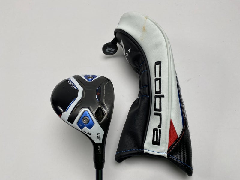 Cobra AeroJet LS 5 Fairway Wood 17.5* Diamana PD 80g Tour XStiff Graphite RH HC