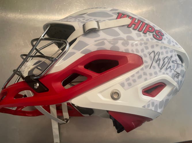 PLL Whipsnakes Helmet / Signed by Michael Ehrhardt / Warrior Burn / Unworn