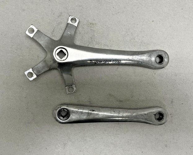 Vintage Sugino RD 3000 172.5mm Silver Aluminum Crank Arms GREAT Fast Shipping