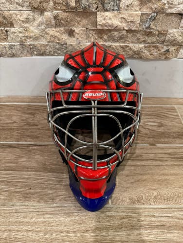 Bauer Spider-Man Sr Hockey Goalie Helmet