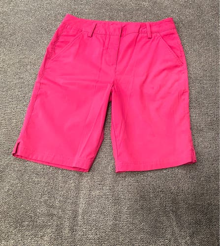 Puma women’s pink golf shorts size 6