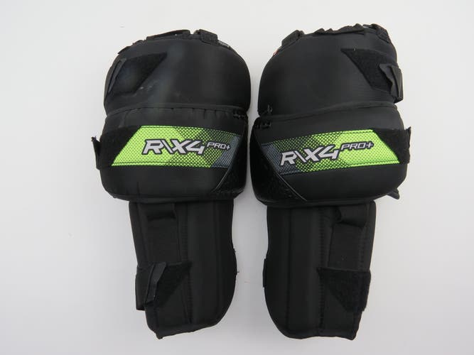 Warrior Ritual X4 Pro+ NHL Pro Stock Hockey Goalie Knee Pads Protective Size Senior