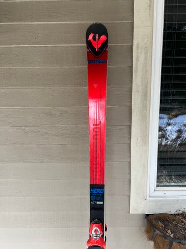 Used 2023 Women's Rossignol 185 cm Racing Hero FIS GS Pro Skis Without Bindings