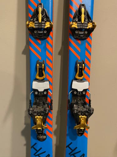 Fischer Hannibal 96 skis with Marker KingPin bindings and skins