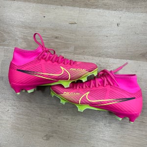 Pink Used Youth 4.0 Nike Mercurial Superfly 9 Academy MG "Luminous Pack" Cleats
