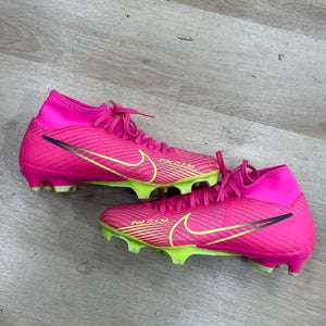 Pink Used Youth 4.5 Nike Mercurial Superfly 9 Academy MG "Luminous Pack" Cleats