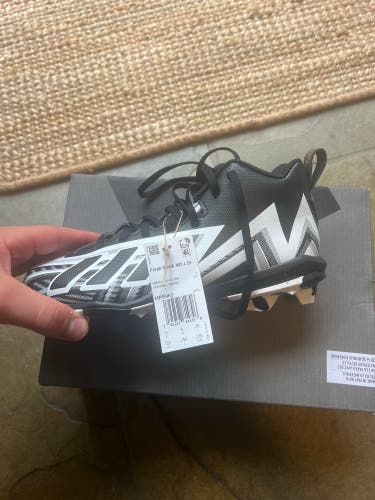 Black New Men's Adidas Molded Cleats Cleats