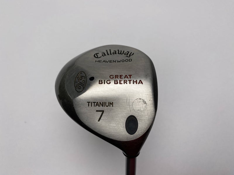 Callaway Original Great Big Bertha 7 Fairway Wood 21* BB UL Firm Graphite RH