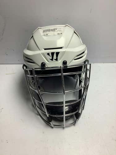 Used Warrior Box Helmet Sm Lacrosse Helmets