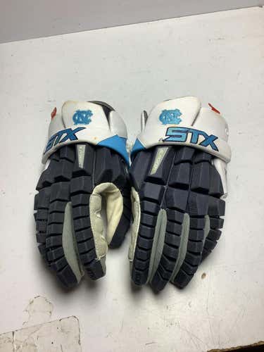 Used Stx Rzr Unc Lg Men's Lacrosse Gloves