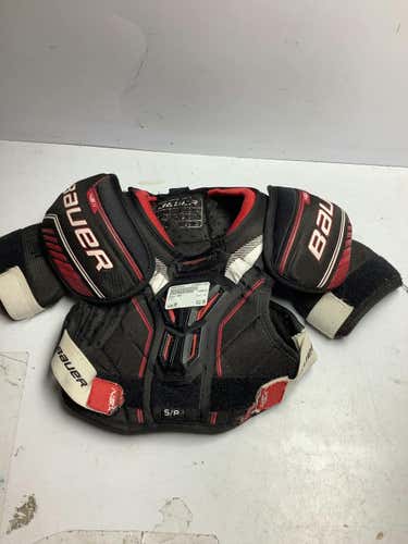 Used Bauer Nsx Sm Hockey Shoulder Pads