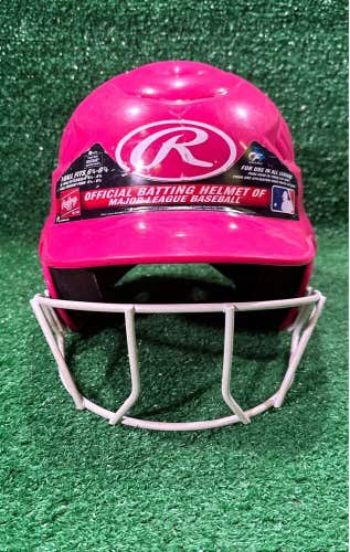Rawlings RCFTB - R1 Softball Batting Helmet, 6 1/4" To 6 7/8"