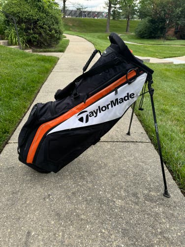 Taylormade Flextech Lite Lime Stand Bag Used