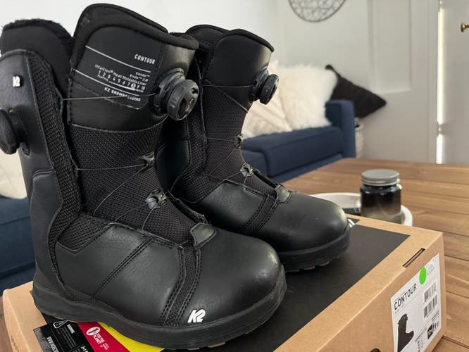 Used Size 6.0 (Women's 7.0) K2 Contour Snowboard Boots