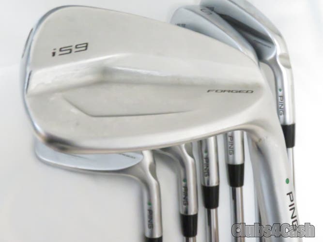 PING i59 Irons Green Dot Dynamic Gold Tour Issue S400 Power Spec 4-P   +1" TALL