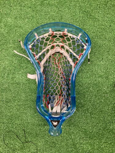 Blue Used Attack & Midfield ECD Lacrosse Ion Strung Head