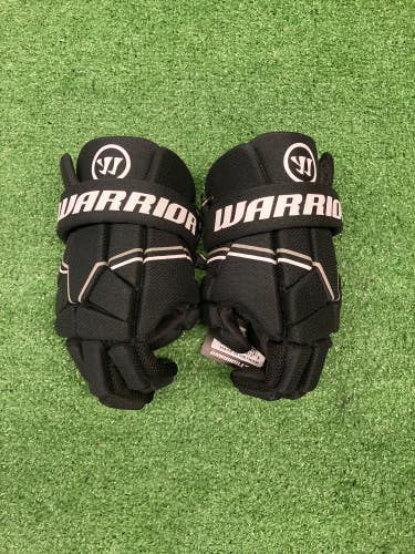 Black New Warrior Burn Next Lacrosse Gloves Extra Small