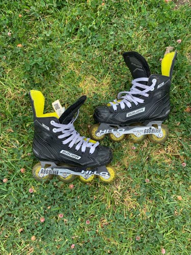 Used Youth Bauer RS Inline Skates Regular Width Size 13