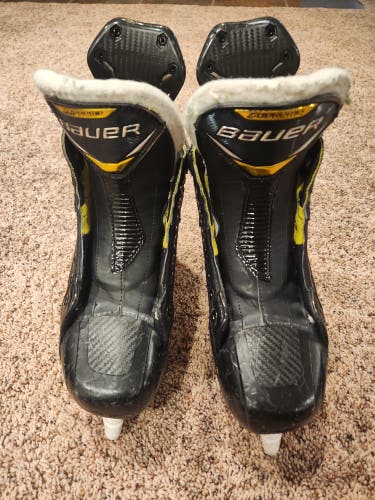 Used Bauer Supreme 3S Pro Hockey Skates Size 4.5