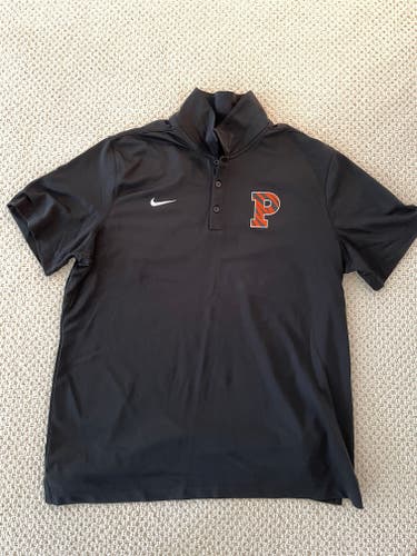 New Princeton Black Men's Nike Polo Shirt