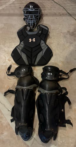 Used  Under Armour Men's Under Armour Pro 4 Adult Series Catcher's Set