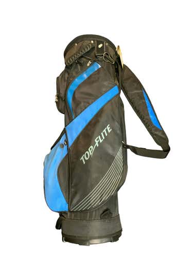 Used Top Flite Blue Golf Stand Bags