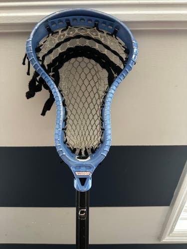 Gait D2GB Lacrosse Head. Custom Blue dye. Mid high pocket