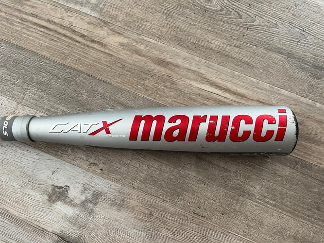 Used Marucci Cat X Composite 28" -10 Drop Usssa 2 3 4 Barrel Bat