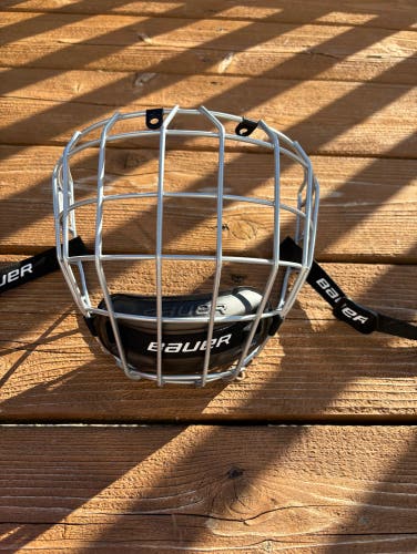 Chrome Bauer Hockey Face Mask