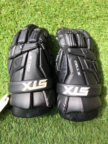 Used STX Cell III Lacrosse Gloves Extra Large