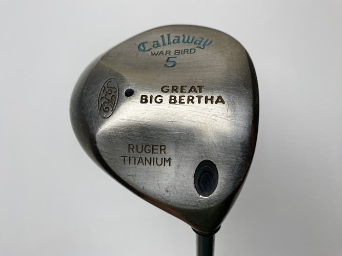 Callaway Big Bertha Warbird 5 Fairway Wood 18* Gems Ultra Light Ladies RH