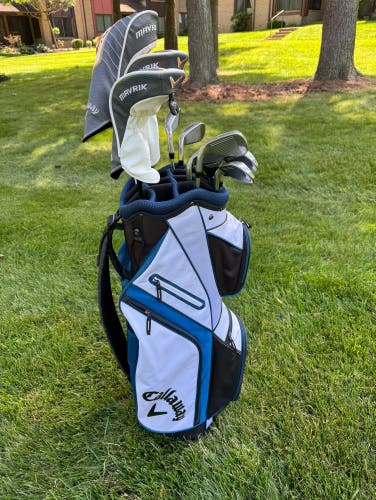 Callaway Mavrik Complete Set Full Set Stiff Flex Right Handed