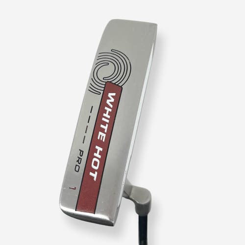 Odyssey White Hot Pro 1 Putter Right Handed 35” With Headcover