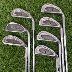 PING EYE IRON SET BLACK DOT 4-PW STIFF PING ZZ LITE GOOD