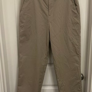 Adidas ClimaLite Stretch men’s khaki pants size 34x32