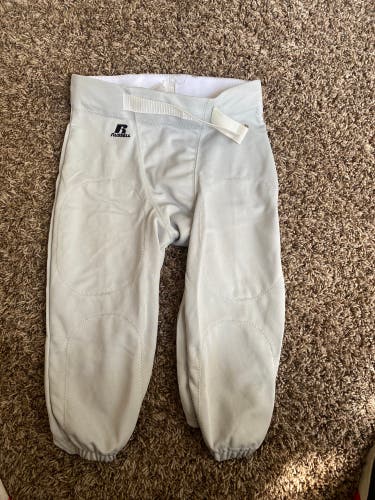 Silver New Medium Russell Athletic Game Pants