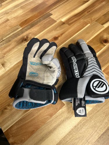Maverik 10" Charger Lacrosse Gloves Used