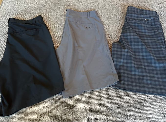 Nike golf Shorts Bundle, All Size 32
