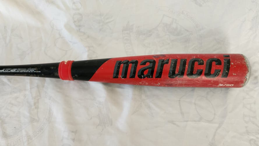 Used 2021 Marucci CAT Connect USA USABat Certified Bat (-11) Alloy 20 oz 31"