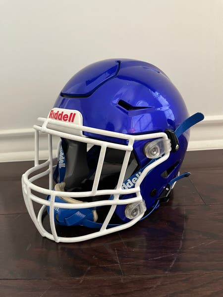 ハリRiddell speed flex 青　M Riddell Speed FLEX Football Helmet Royal Blue w/ Yellow