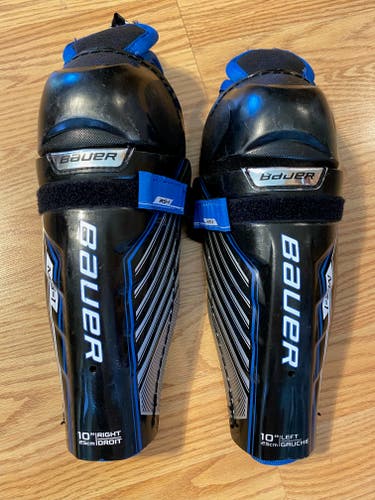 Used Youth Bauer MS-1 10" Shin Pads