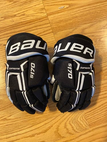 Used Bauer Supreme S170 Gloves 9"