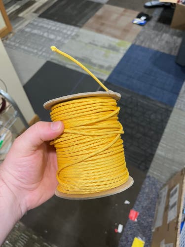 Yellow Nylon spool