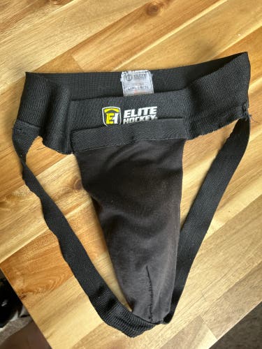 Elite Hockey Jock JUNIOR L/XL with Cup